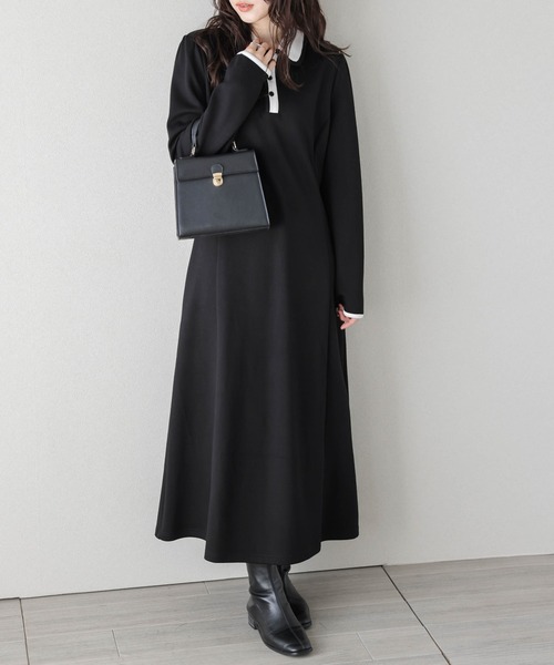 ワンピース バイカラーポロワンピース : ZOZOTOWN Yahoo!店 - 通販