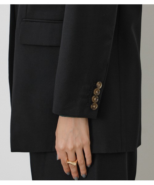 「crie conforto」 テーラードジャケット LARGE キャメル レディース_画像8