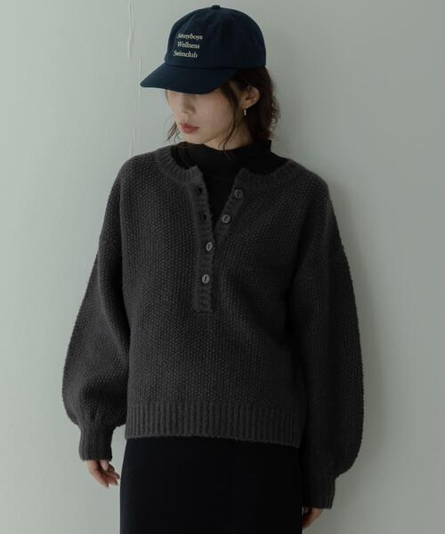 URBAN RESEARCH Sonny Label ニット セーター ヘンリーネックニット