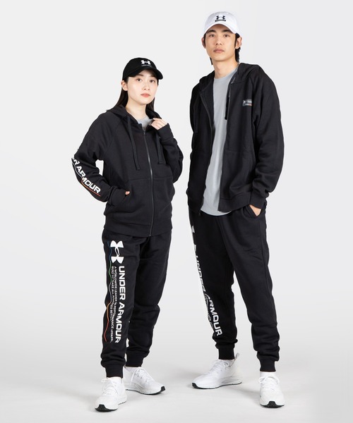 UNDER ARMOUR（アンダーアーマー） ジップアップパーカー M ブラック