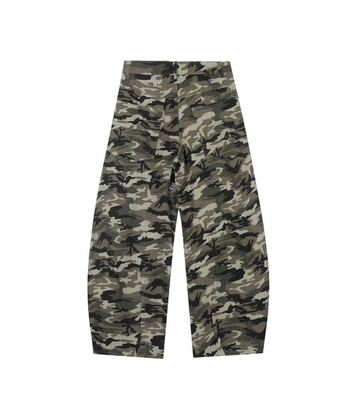 Bling Leads チノパン 「Bls」「Bling Leads」バレルレッグ迷彩柄