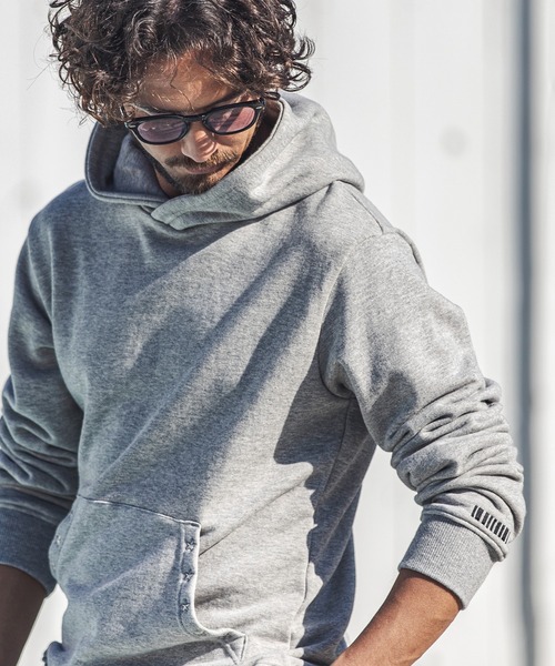 「felkod」 プルオーバーパーカー S トップグレー メンズ_画像8