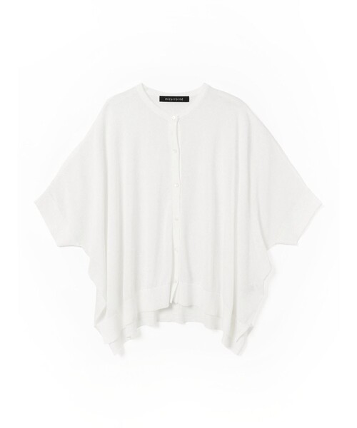 「mizuiroind」 半袖ニット - ベージュ レディース_画像3