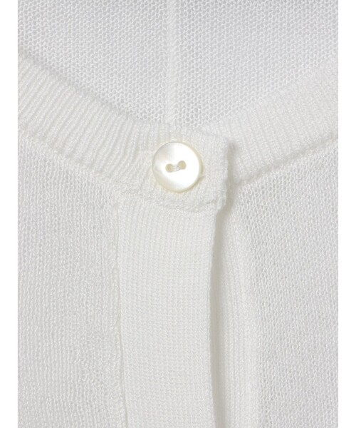 「mizuiroind」 半袖ニット - ベージュ レディース_画像6