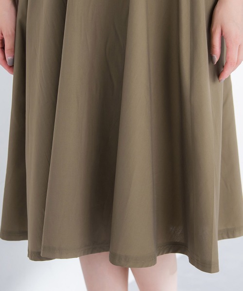 「ketty」 半袖ワンピース M カーキ レディース_画像5