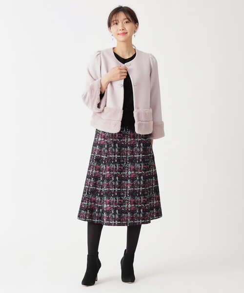 TO BE CHIC（トゥー ビー シック） ノーカラージャケット FREE