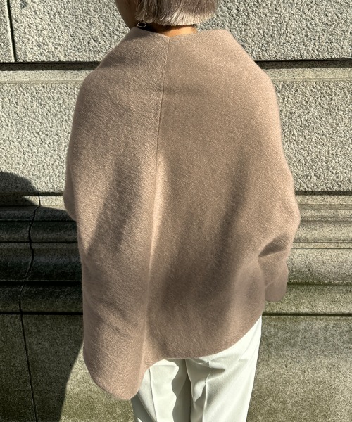 ジェンヌ　JENNE ベージュ ポンチョ・ケープコート JENNE」 ポンチョコート FREE ベージュ レディース : ZOZOTOWN Yahoo