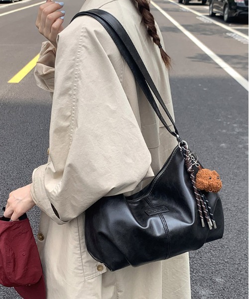 FREE STYLISTS ショルダーバッグ バッグ Y2K 大容量バッグ ショルダー