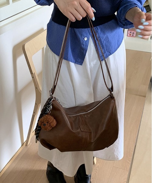 FREE STYLISTS ショルダーバッグ バッグ Y2K 大容量バッグ ショルダー