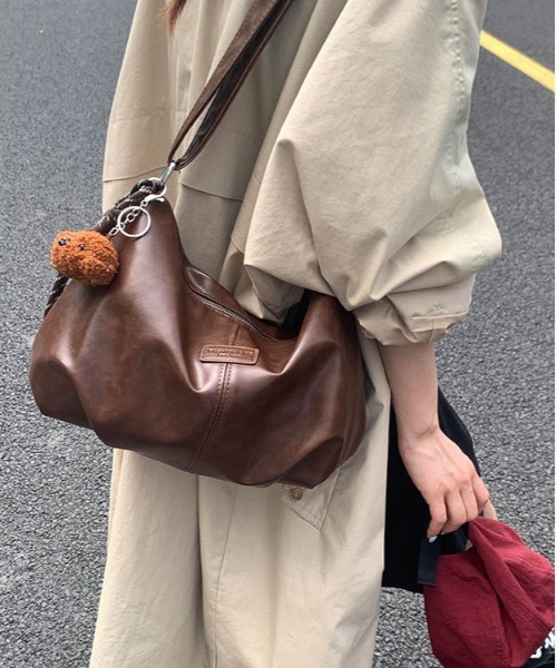 FREE STYLISTS ショルダーバッグ バッグ Y2K 大容量バッグ ショルダー