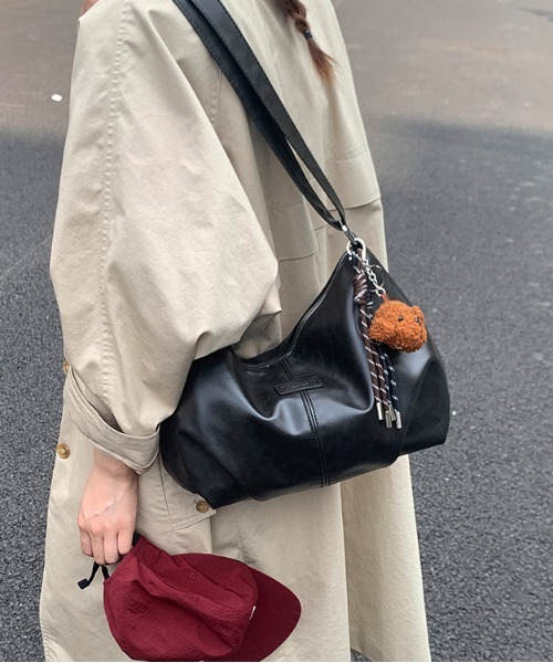 FREE STYLISTS ショルダーバッグ バッグ Y2K 大容量バッグ ショルダー