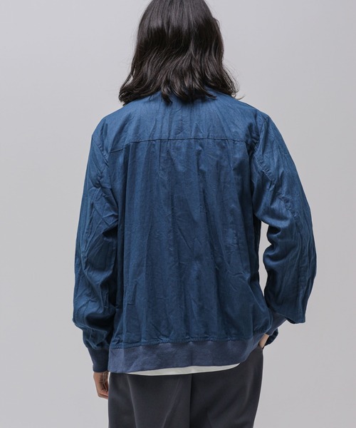 [NANO universe] блузон S оттенок бежевого прочее мужской 