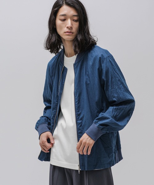 [NANO universe] блузон S оттенок бежевого прочее мужской 