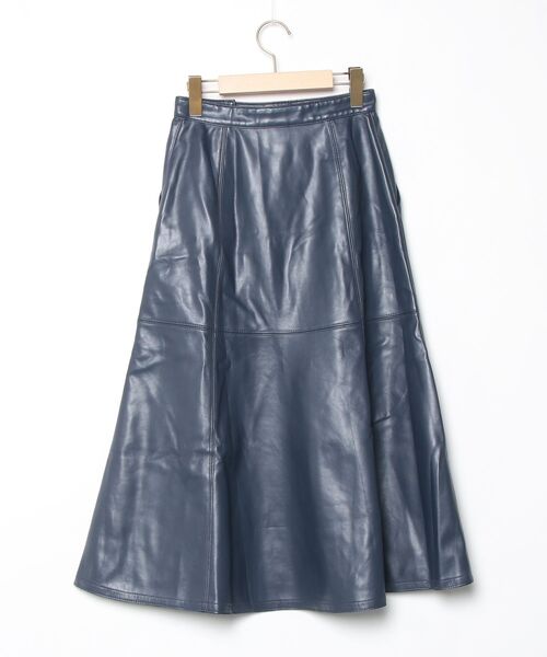 LE CIEL BLEU（ルシェルブルー） スカート 34 ネイビー レディース