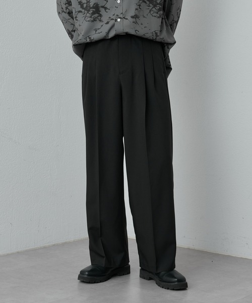 「COLONY 2139」 スラックス LARGE グレイッシュベージュ メンズ_画像2