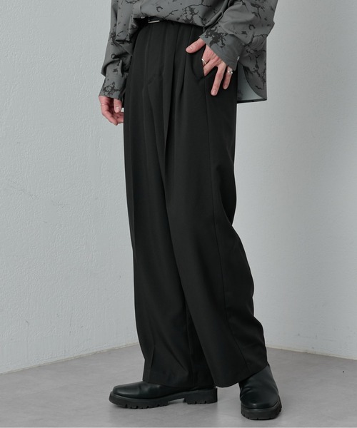 「COLONY 2139」 スラックス LARGE グレイッシュベージュ メンズ_画像3