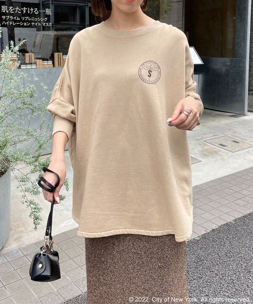 「GOOD ROCK SPEED」 スウェットカットソー FREE ブラック レディース_画像2