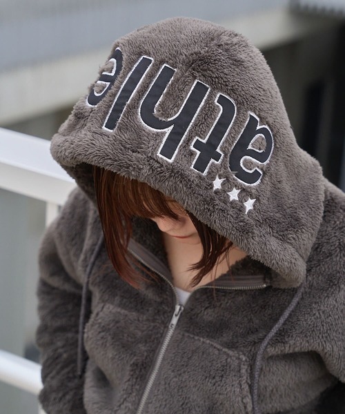 ATHLETA（アスレタ） パーカー 「 」シェルパフリースジップアップ