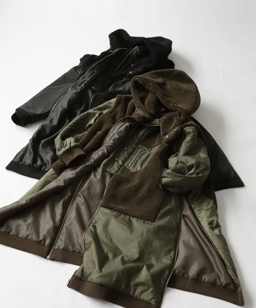 「antiqua」 コート FREE ブラック レディース_画像5