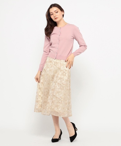 「MISCH MASCH」 ニットカーディガン MEDIUM ブルー レディース_画像4
