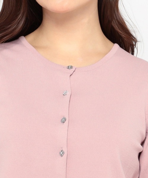 「MISCH MASCH」 ニットカーディガン MEDIUM ブルー レディース_画像8