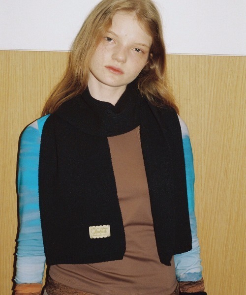 「ROCKFISH WEATHERWEAR」 マフラー FREE グレー レディース_画像3