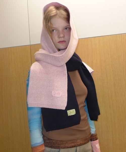 「ROCKFISH WEATHERWEAR」 マフラー FREE グレー レディース_画像6