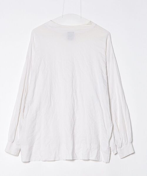 「note et silence 」 長袖カットソー FREE ホワイト レディース_画像2