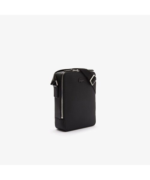 LACOSTE ブラック ショルダーバッグ LACOSTE（ラコステ） ショルダーバッグ FREE ブラック メンズ