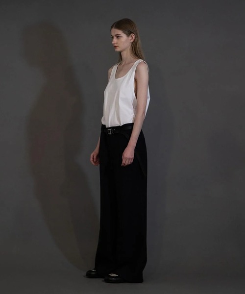 「my beautiful landlet」 スラックス 0 グレー メンズ_画像7