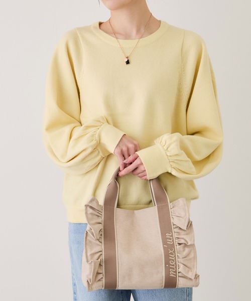 JAYRO（ジャイロ） トートバッグ フリルテープトートバッグ レディース