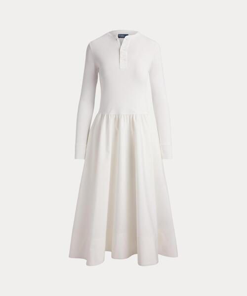 Ralph Lauren ホワイトドレス　サイズ80 Ralph Lauren Collection ホルターネック シャツドレス | ホワイト