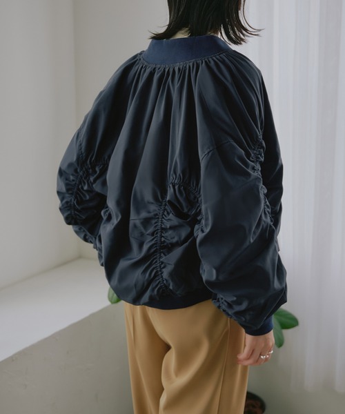 「RUIRUE BOUTIQUE」 ブルゾン S カーキ レディース_画像5