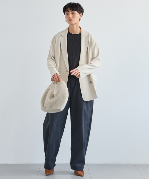 「BARNYARDSTORM」 テーラードジャケット 0 チャコール レディース_画像9