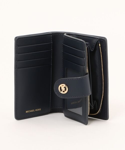 MICHAEL KORS MK CHARM タブ ウォレット ミディアム - M MICHAEL KORS（マイケルコース）の「MK CHARM タブ ウォレット