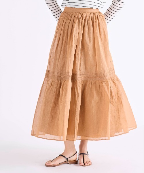 Marilyn Moon（マリリンムーン） ロング スカート sheer starched