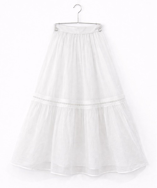 Marilyn Moon（マリリンムーン） ロング スカート sheer starched