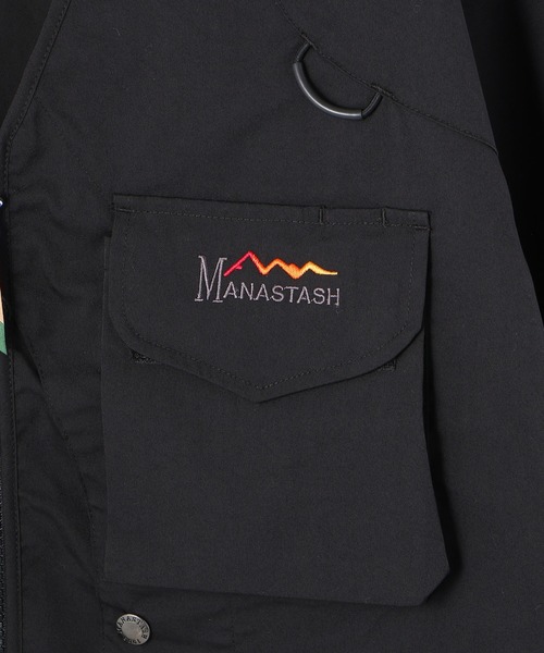 「MANASTASH」 ブルゾン 2XL グリーン メンズ_画像5