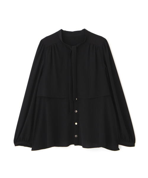 「PROPORTION BODY DRESSING」 長袖ブラウス SMALL ブラック レディース_画像4