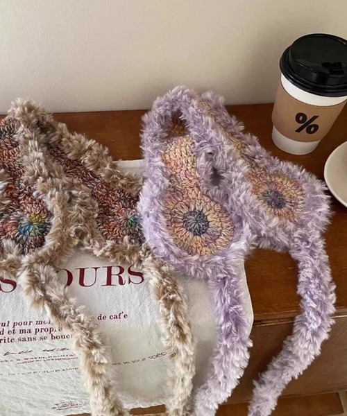 「shopnikoniko」 イヤーマフ フリー ブラウン レディース_画像5