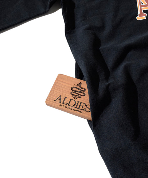 「ALDIES」 長袖Tシャツ FREE ピンク メンズ_画像9