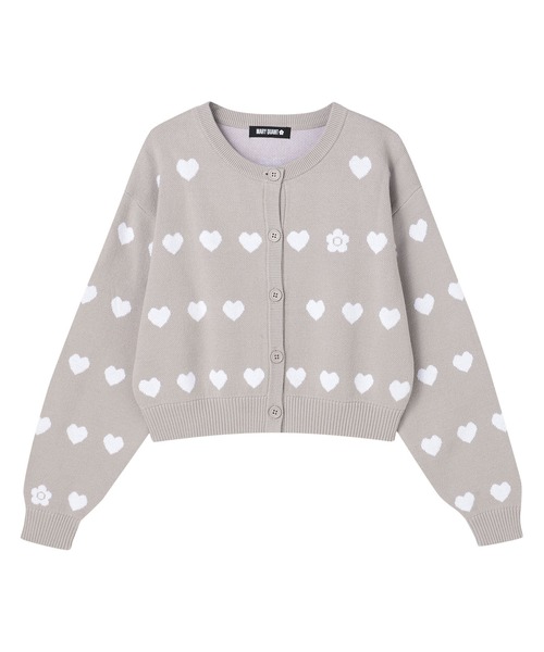 新品 MARY QUANT ゆったり ニットケーブルニットカーディガン Mサイズ MARY QUANT（マリークヮント） カーディガン マリークワント ライン
