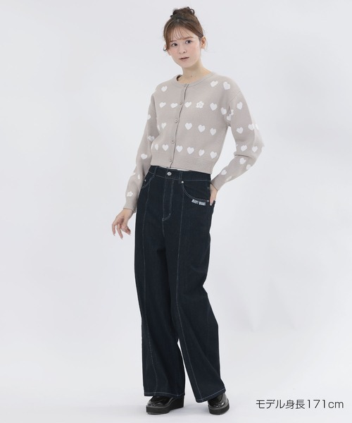 Threetimes メリーニットカーディガン MARY QUANT（マリークヮント） カーディガン マリークワント ライン