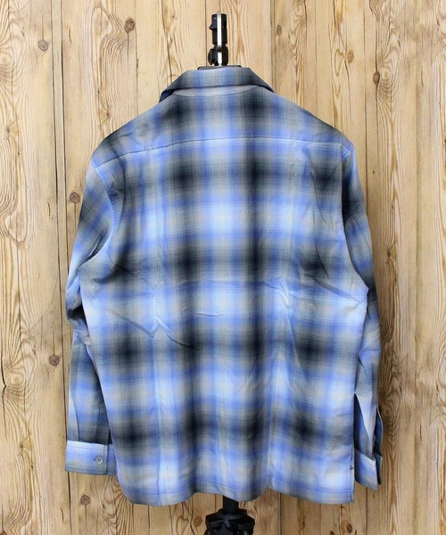 Schott N.Y.C（ショット） シャツ OMBRE CHECK SHIRT メンズ