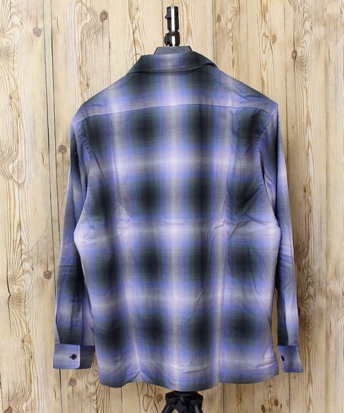 Schott N.Y.C（ショット） シャツ OMBRE CHECK SHIRT メンズ