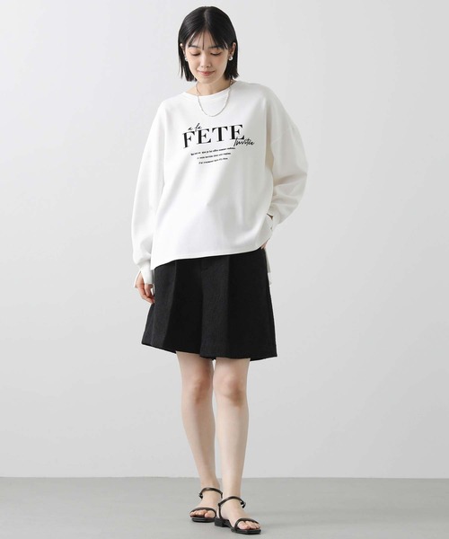 「Gready Brilliant」 長袖カットソー M ブルーグレー レディース_画像3