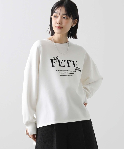 「Gready Brilliant」 長袖カットソー M ブルーグレー レディース_画像7