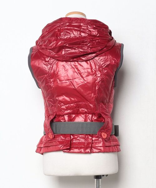 「MARITHE + FRANCOIS GIRBAUD」 ベスト M レッド レディース_画像3
