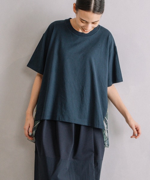 「MARECHAL TERRE」 半袖カットソー MEDIUM ブラウン系その他 レディース_画像7