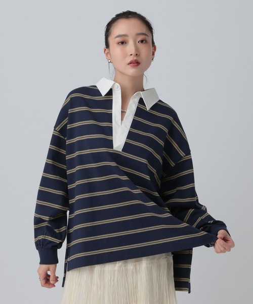 LEPSIM（レプシィム） tシャツ ラガーデザインプルオーバー 634634